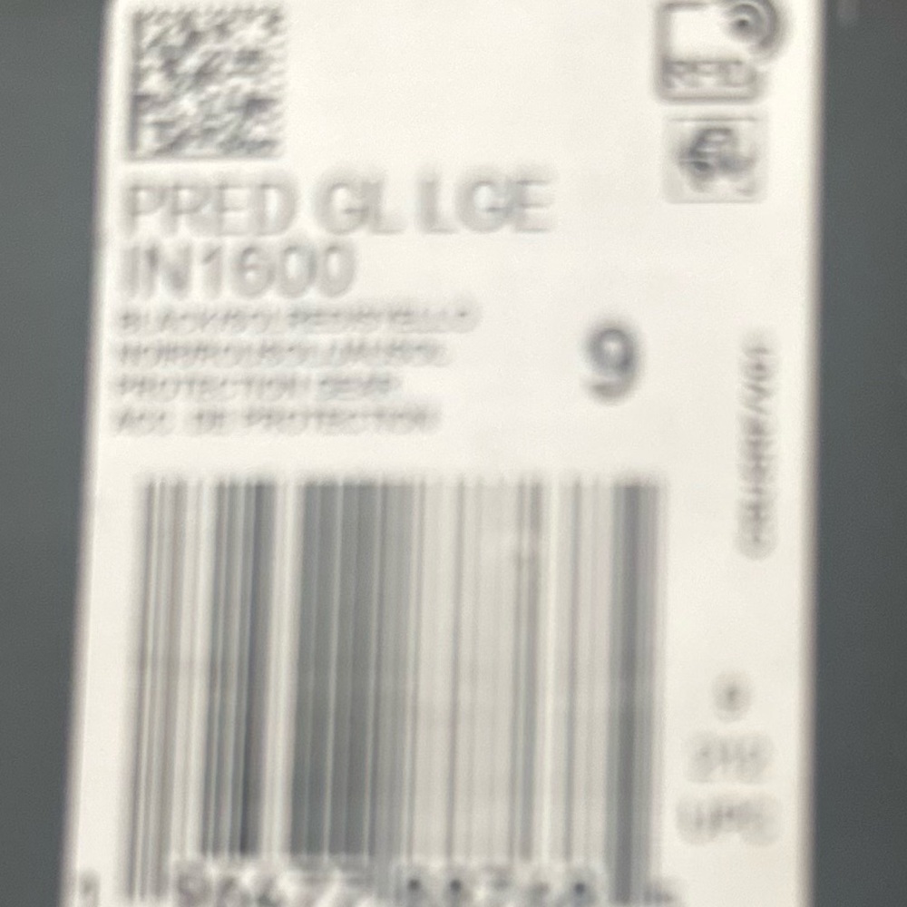 New Adidas Goalkeeper Gloves Predator Size 9 GL  League Orange Black IN1600 - Picture 4 of 4